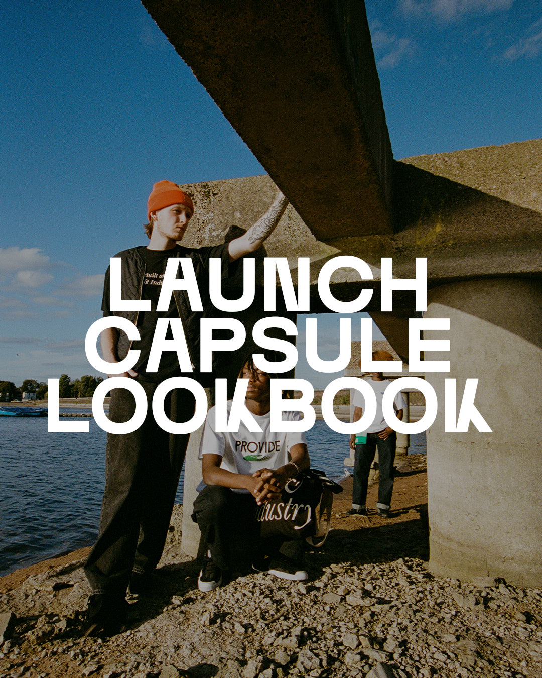 Hero image for Provide's launch capsule lookbook.