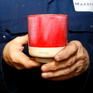 Provide's red Primary Cup at Maxstone Engineering in Birmingham, shot by Stephen Burke.